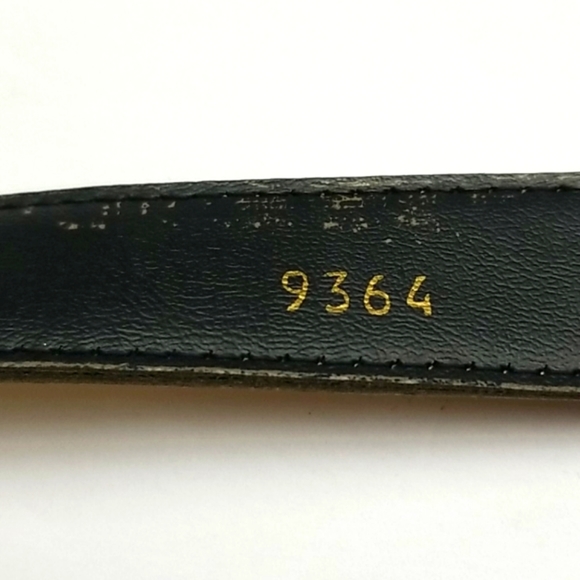 Woman's Shiny Gold Similated Leather Belt - Picture 4 of 9